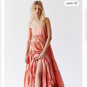 Enough with the tiers, Free People maxi dress